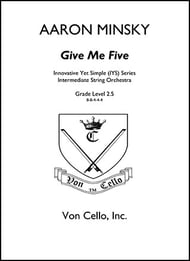 Give Me Five Orchestra sheet music cover Thumbnail
